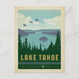 Meer van Tahoe | Californië en Nevada Briefkaart