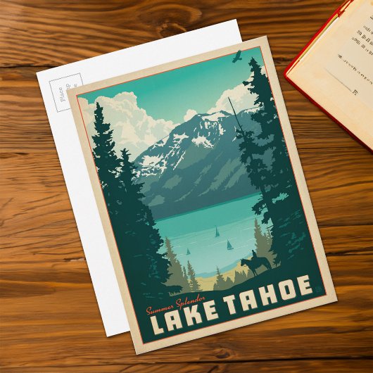 Meer van Tahoe | Californië en Nevada Briefkaart