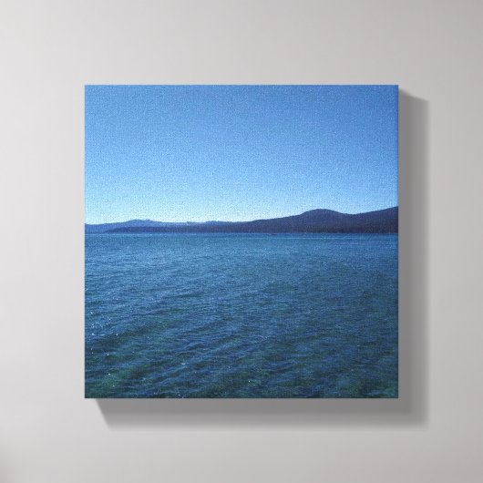 Meer van Tahoe Canvas Afdruk (Voorkant)