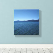 Meer van Tahoe Canvas Afdruk (Insitu (Houten vloer))