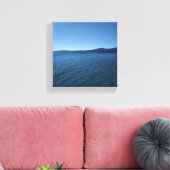 Meer van Tahoe Canvas Afdruk (Insitu (Woonkamer))