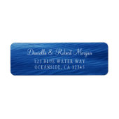 Meer van Tahoe diepblauw water foto Etiket (Voorkant)