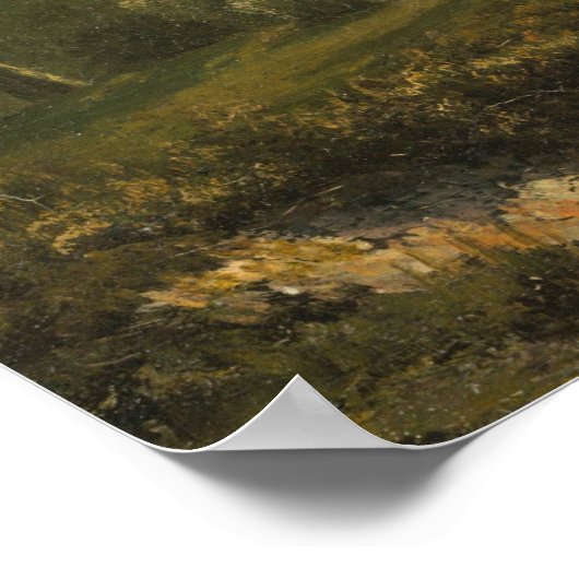 Meer van Tahoe door Bierstadt Poster (Hoek)