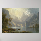 Meer van Tahoe door Bierstadt Poster (Voorkant)