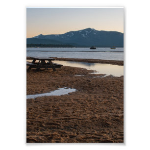 Meer van Tahoe Foto Afdruk