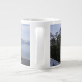 Meer van Tahoe Grote Koffiekop (Achterkant)