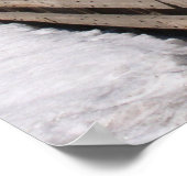 Meer van Tahoe in Snow Poster (Hoek)