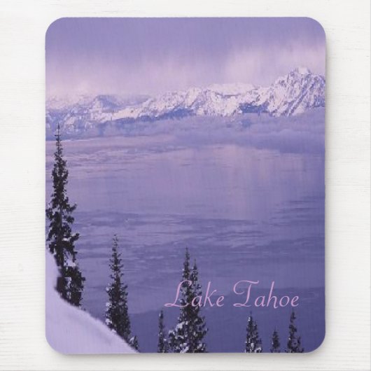 Meer van Tahoe mousepad Muismat (Voorkant)