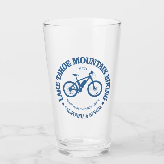 Meer van Tahoe (MTB) Glas (Voorkant)