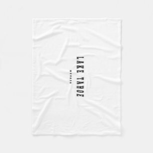 Meer van Tahoe Nevada Fleece Deken