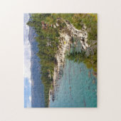 Meer van Tahoe Nevada. Legpuzzel (Verticaal)