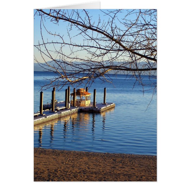 Meer van Tahoe Pier II (Voorkant)