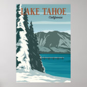 Meer van Tahoe Poster (Voorkant)
