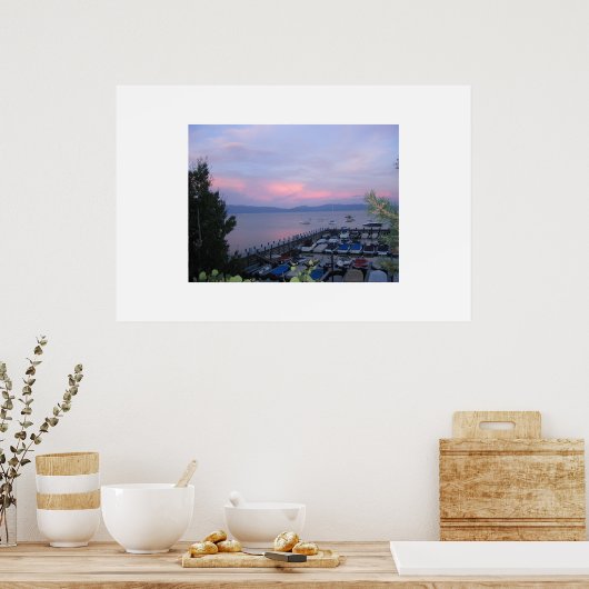 Meer van Tahoe Poster (Keuken)