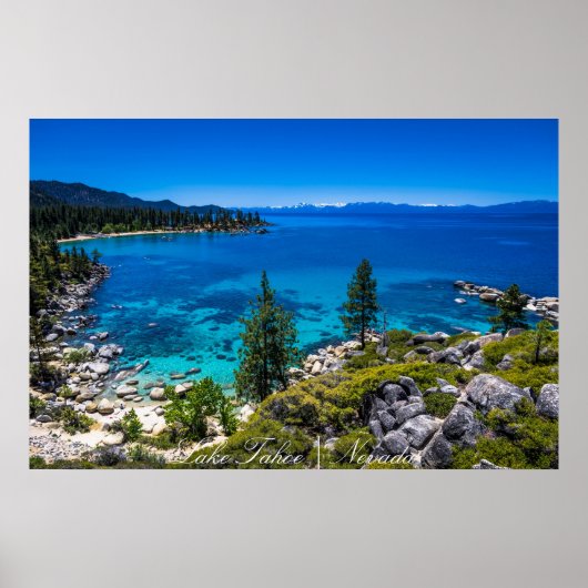 Meer van Tahoe Poster (Voorkant)