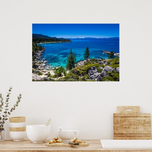 Meer van Tahoe Poster (Keuken)