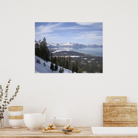 Meer van Tahoe Poster (Keuken)