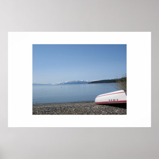 Meer van Tahoe Poster (Voorkant)