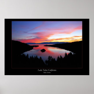 Meer van Tahoe Poster