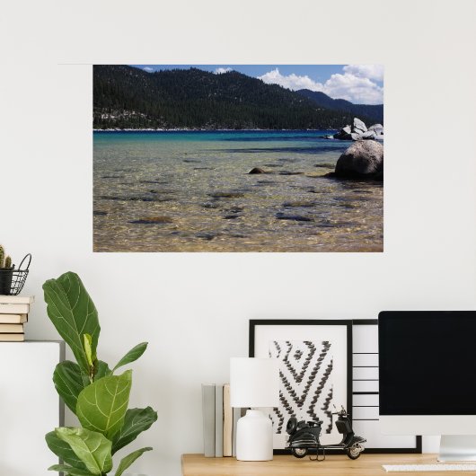 Meer van Tahoe Poster (Thuiskantoor)