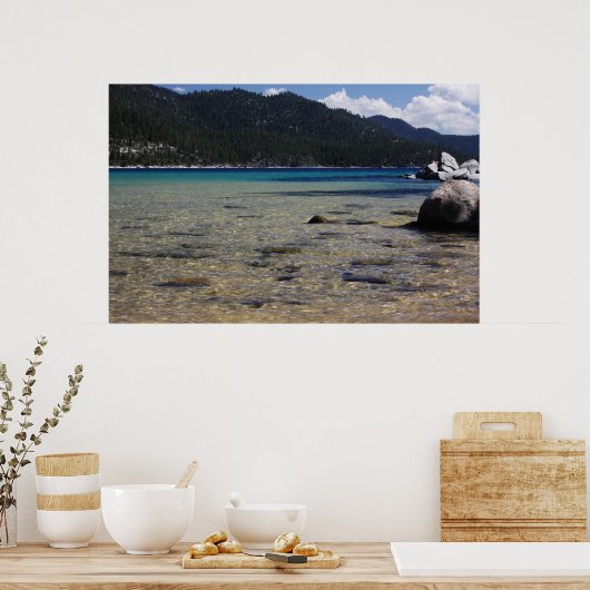 Meer van Tahoe Poster (Keuken)