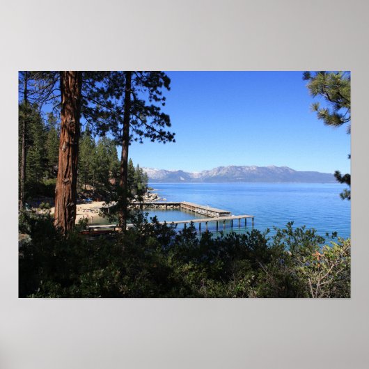 Meer van Tahoe Poster (Voorkant)