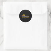 Meer van Tahoe Ronde Sticker (Tas)