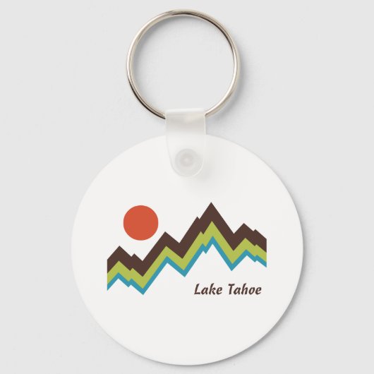 Meer van Tahoe Sleutelhanger (Voorkant)