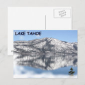 Meer van Tahoe Snowflake 1 Briefkaart (Voorkant / Achterkant)