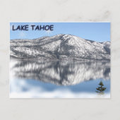 Meer van Tahoe Snowflake 1 Briefkaart (Voorkant)