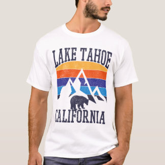 Meer van Tahoe - Vintage Retro California Beer T-shirt