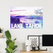 Meer van Tahoe's Emerald Bay Poster (Thuiskantoor)