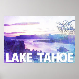Meer van Tahoe's Emerald Bay Poster