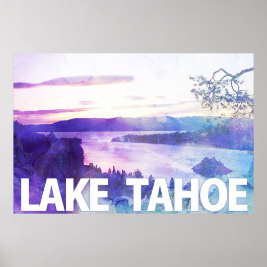 Meer van Tahoe's Emerald Bay Poster (Voorkant)