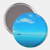 Meer van Taupo, Nieuw-Zeelandse magneet (Voorkant / Achterkant)