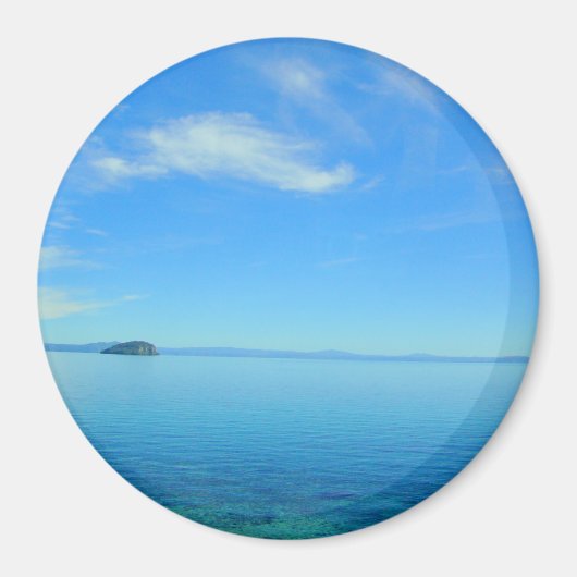 Meer van Taupo, Nieuw-Zeelandse magneet (Voorkant)