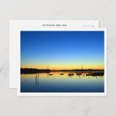 Meer van Teganuma: Abiko, Japan Briefkaart (Voorkant / Achterkant)