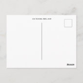 Meer van Teganuma: Abiko, Japan Briefkaart (Achterkant)