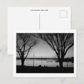 Meer van Teganuma: Chiba, Japan Briefkaart (Voorkant / Achterkant)