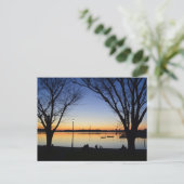 Meer van Teganuma: Chiba, Japan Briefkaart (Staand voorkant)