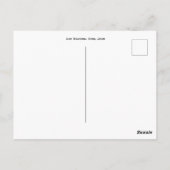 Meer van Teganuma: Chiba, Japan Briefkaart (Achterkant)