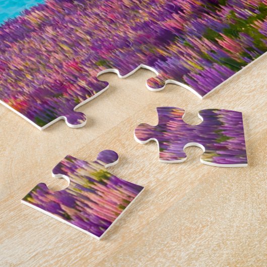 Meer van Tekapo Nieuw-Zeeland Legpuzzel (Zijkant)