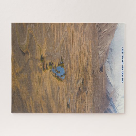 Meer van Tekapo Nieuw-Zeeland Legpuzzel (Horizontaal)