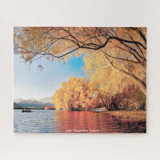 Meer van Tekapo Nieuw-Zeeland Legpuzzel (Horizontaal)