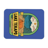 Meer van Tekapo Nieuw-Zeeland Magneet (Horizontaal)