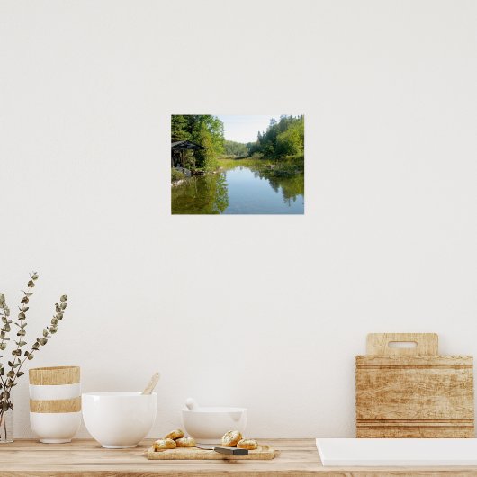 Meer van Temagami Poster (Keuken)