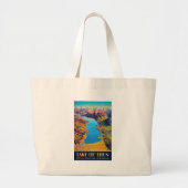  Meer van Thun Zwitserland Reis Grote Tote Bag (Voorkant)