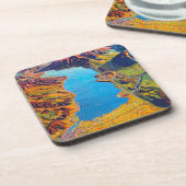  Meer van Thun Zwitserland Reis Onderzetter (Linkerzijde)