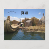 Meer van Titicaca Peru Briefkaart (Voorkant)