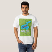 Meer Van Turkije Kaart T-shirt (Voorkant volledig)